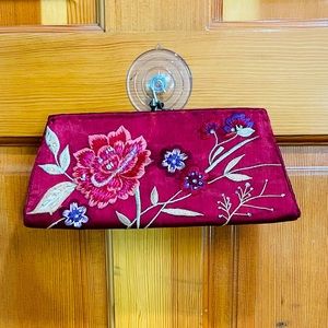 Hand sewed in India.